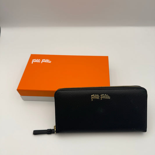 Folli Folli black leather wallet