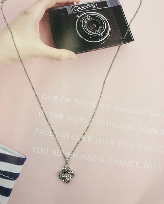 Eternal Whispers Heartbeat Necklace