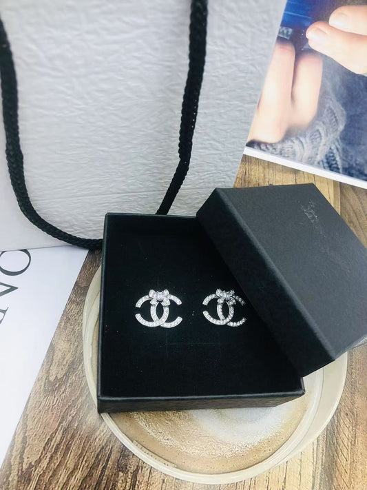 Luxe CC Diamond Elegance Earrings ✨💎