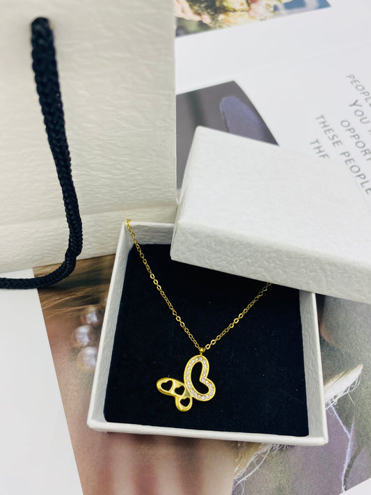 Blissful Breeze Butterfly Necklace ✨🦋