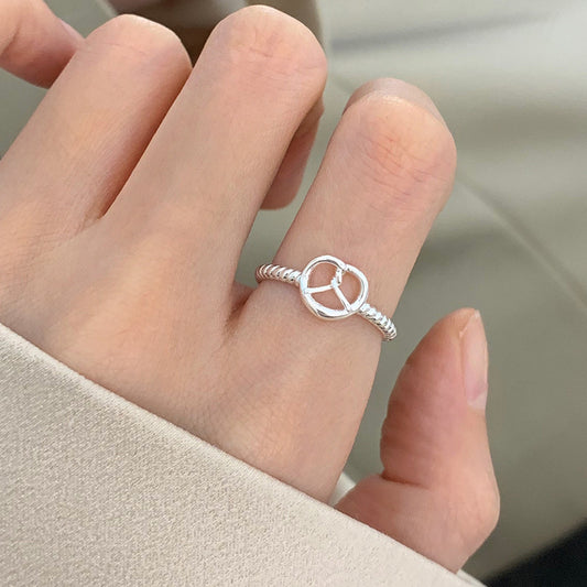 "Eternal Knot" Sterling Silver Ring