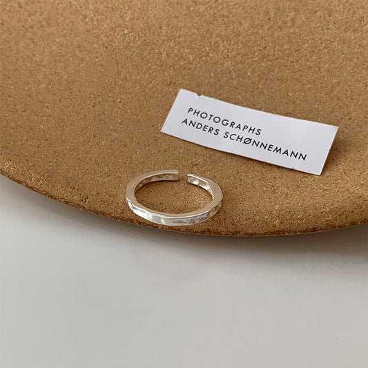 "Terra Texture" Sterling Silver Ring