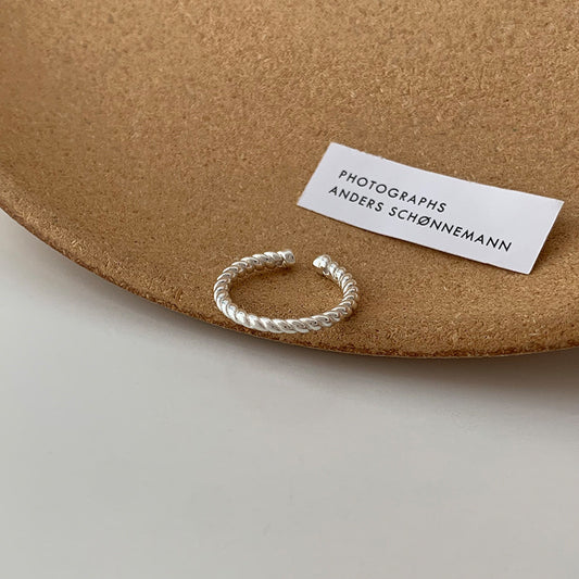 "Artisan Weave" Sterling Silver Ring